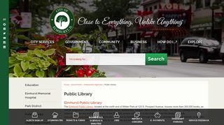 Public Library | Elmhurst, IL - Official Website - City of Elmhurst