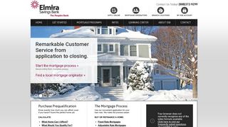 Elmira Savings Bank Mortgage | Purchase, Refinance, Construction ...