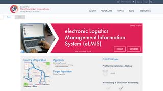 electronic Logistics Management Information System (eLMIS) | The ...