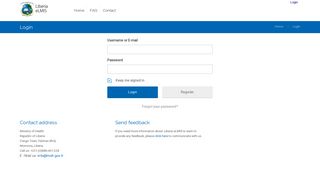 Login | Liberia eLMIS