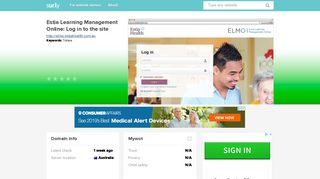 elmo.estiahealth.com.au - Estia Learning Management Onli... - Elmo ...