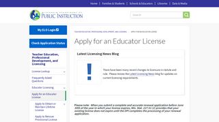 Apply for an Educator License | Wisconsin Department of Public ...