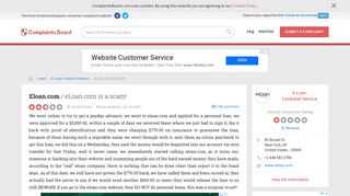 Eloan.com - ELoan.com is a scam! Review 8284 | Complaints Board