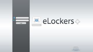 eLockers+ Login