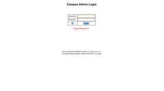 Campus Admin Login - Online Report Submitting Login