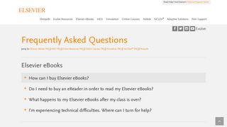 Elsevier Student Life | FAQ
