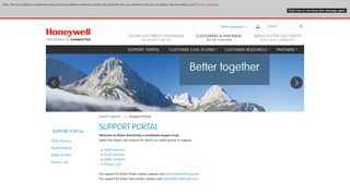 Honeywell Elster - Support Portal - Better Together - Elster Solutions