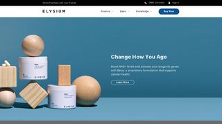 Elysium Health - Live Healthier For Longer With Science