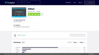 EMaC Reviews | Read Customer Service Reviews of www.emac.ltd.uk