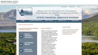 eMACS Resources - Agency Resources - Montana.gov