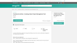 Courses TreeView & ListView - Creating a Basic Project ... - Emagister