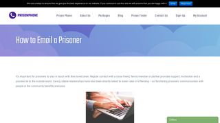 Ever wanted to email a prisoner? Here's our complete guide. • Prison ...