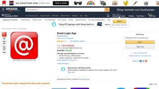 Amazon.com: Email Login App: Appstore for Android