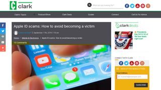 Apple ID scams: How to avoid becoming a victim - Clark Howard