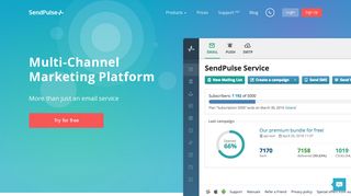 SendPulse: Multi-Channel Marketing Automation Platform