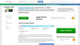 Access logout.freenet.de. freenet.de - E-Mail Cloud Community Chat ...