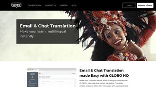 GLOBO | Email & Chat