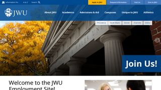 Working @ JWU | Johnson & Wales University