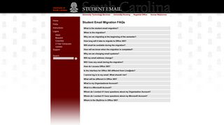 Student Email : University of South Carolina
