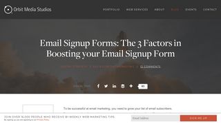 Email Signup Forms: The 3 Factors in Boosting your Email Signup ...