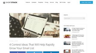 4 Contest Ideas That Will Help Rapidly Grow Your Email List
