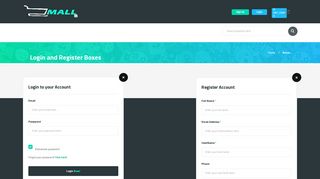 eMall | Login and Register