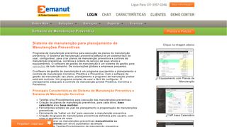 Software de Manutenção Preventiva, Corretiva e Preditiva | eManut