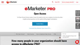 Companywide access to eMarketer PRO | eMarketer