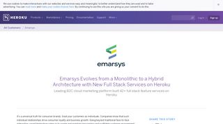 Emarsys - Customer Success | Heroku