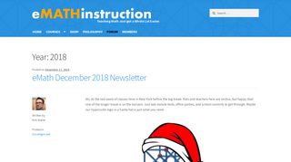 2018 – eMathInstruction