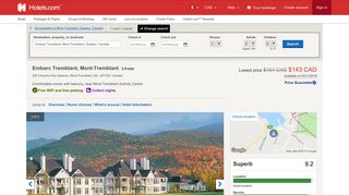 Book Embarc Tremblant in Mont-Tremblant | Hotels.com