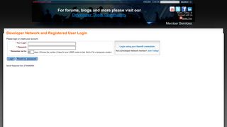 Developer Network and Registered User Login - Embarcadero