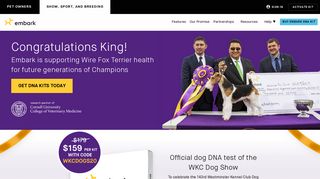 Embark for Breeders Dog DNA Test Kit | Preserving your legacy