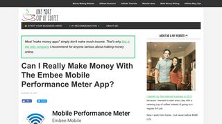 Can I Really Make Money With The Embee Mobile Performance Meter ...