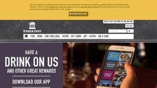 Download our Pub App for Rewards – Ember Inns