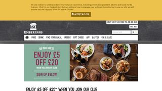 Join our Club - Ember Inns