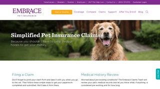 Making a Pet Insurance Claim | EMBRACE