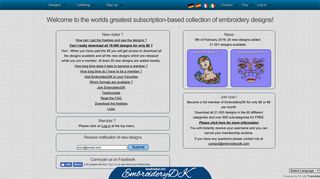 EmbroideryDK - The worlds greatest subscription-based collection of ...
