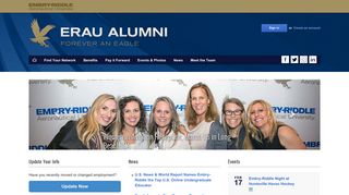 Embry-Riddle Office of Alumni Engagement - First Time Login – Lookup