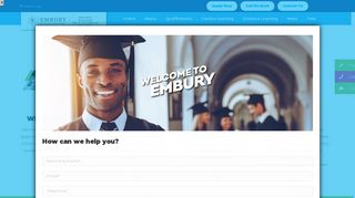 Embury: Teaching Courses, Certificates, Diplomas and Degrees