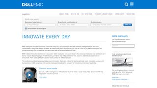 Innovate Every Day - Jobs - EMC - Dell EMC