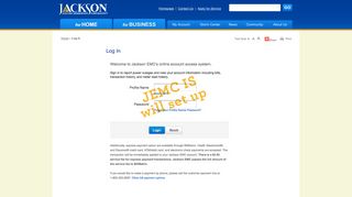 Log In | Jackson EMC