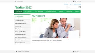 My Account | Account Login | Walton EMC