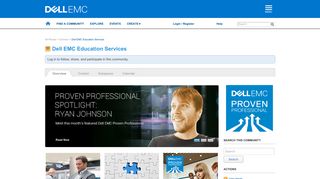 EMC Community Network - DECN: Space: Dell EMC Education Services