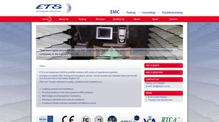 ETS EMC | Testing / Consulting / Troubleshooting