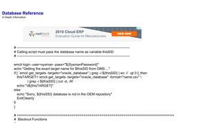 Sample EM CLI Scripts - Oracle Enterprise Manager 12c Command ...