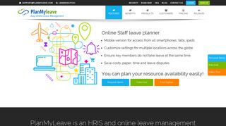 Online Leave Management System