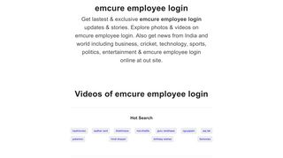 emcure employee login