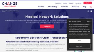 Medical Network Solutions | Claims Clearinghouse | Change Healthcare