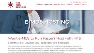 e-MDs Hosting - Med Tech Solutions